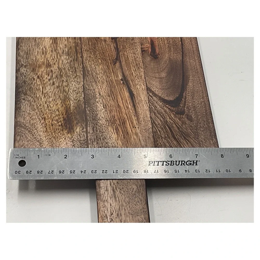 Handmade‎ Wood Cutting Board with Handle, Rectangular